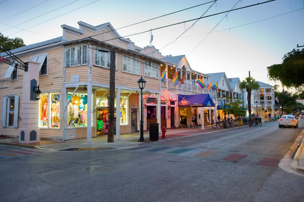Duval Street In Key West