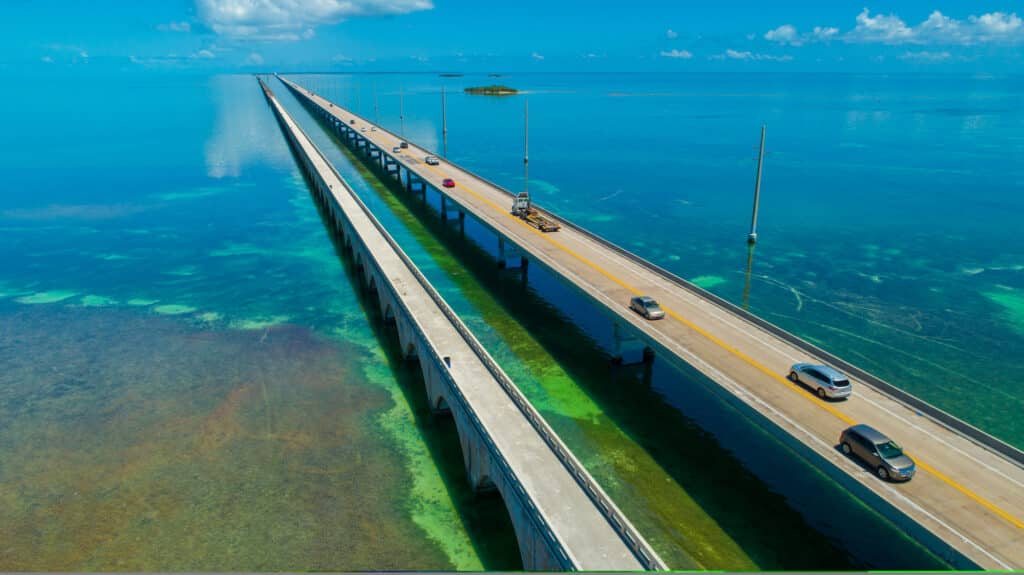 A Scenic Drive - Key West From Miami By Car