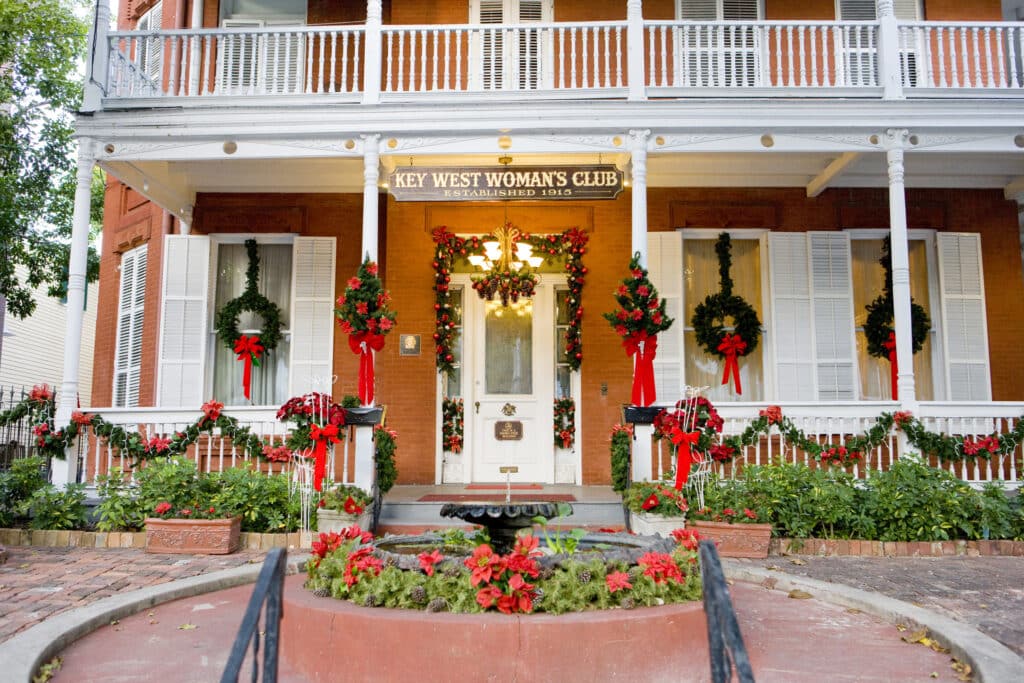 Key West Woman's Club - Decorated Houses In Holiday Season