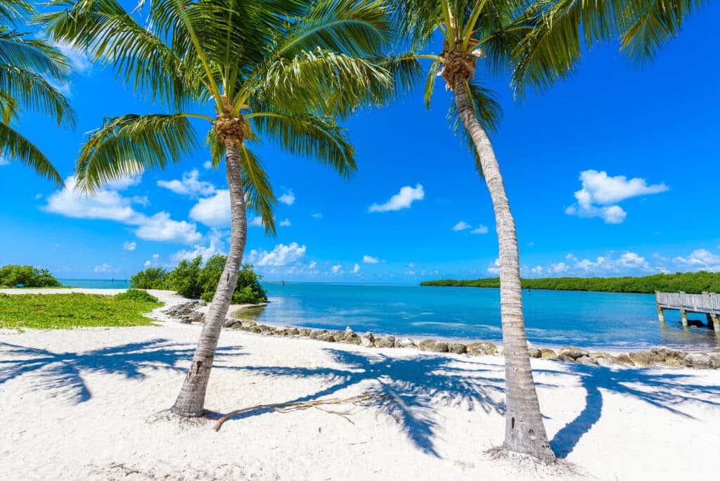 Sombrero Beach On The Florida Keys Islands - Marathon Key