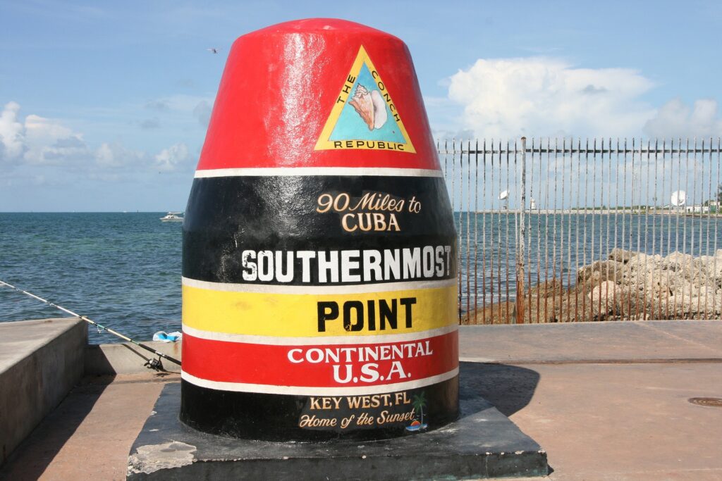 Southernmost Point - Key West Is Closer To Cuba Than Miami